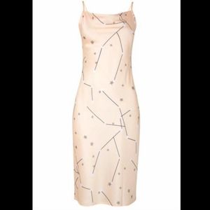 CINTA THE LABEL Taurus Satin Slip Dress Large